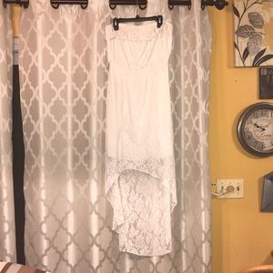 Strapless dress
